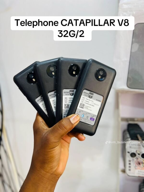 Téléphone incassable CATAPILLAR V8 – 32Go / 2Go RAM